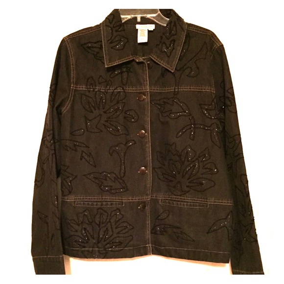 Coldwater Creek Denim Jacket/Shirt - Picture 1 of 8